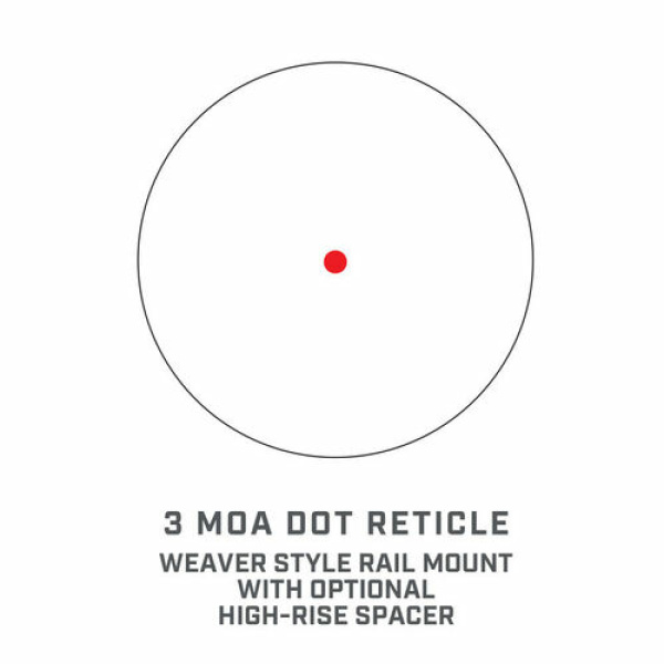 Bushnell TRS-125 1x22 Red Dot Sight 3 MOA - Bild 10
