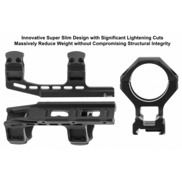 UTG ACCU-SYNC® 34mm High Pro. 50mm Offset Picatinny - Bild 4