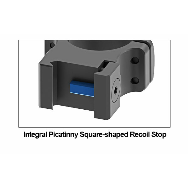 Leapers UTG PRO P.O.I® Kikarsiktesfäste 30mm Låg Picatinny - Bild 3