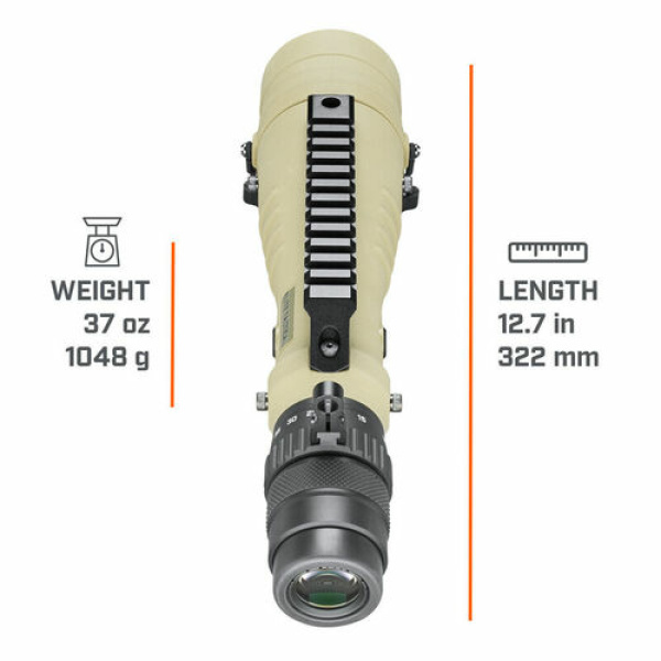 Bushnell Elite Tactical LMSS2 H322 Spotting Scope 8-40x60 - Bild 8