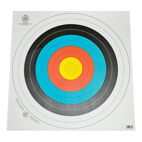 Target Face FITA Tapet - Tavlor 10-pack