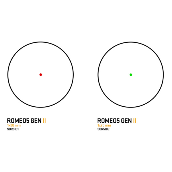 Sig Sauer ROMEO5 Compact Gen II 1x20mm 2 MOA Picatinny High/Low - Bild 5