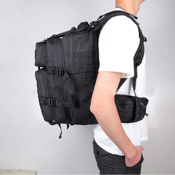 ZE002 RYGGSÄCK 40L | Slitstark och Vattentät | MOLLE-system - Bild 3