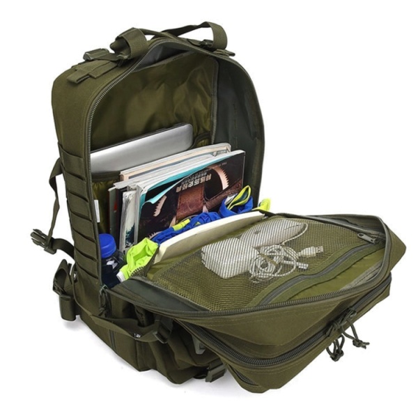 ZE002 RYGGSÄCK 40L | Slitstark och Vattentät | MOLLE-system - Bild 4
