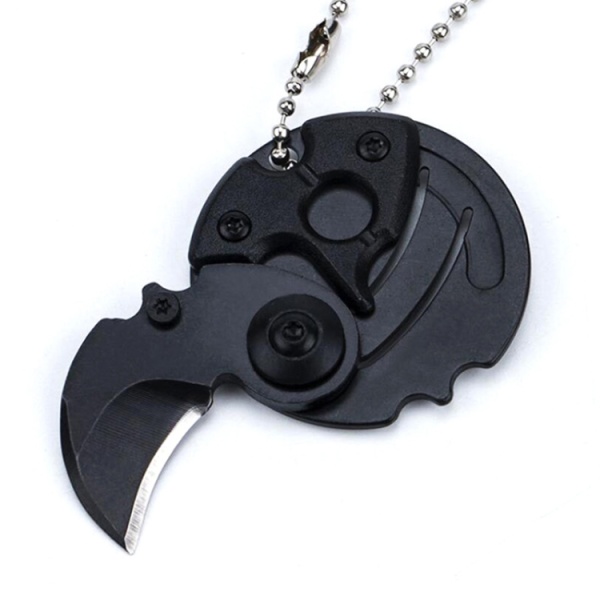 Mini Fällkniv 6.5cm - Nyckelring & Multiverktyg