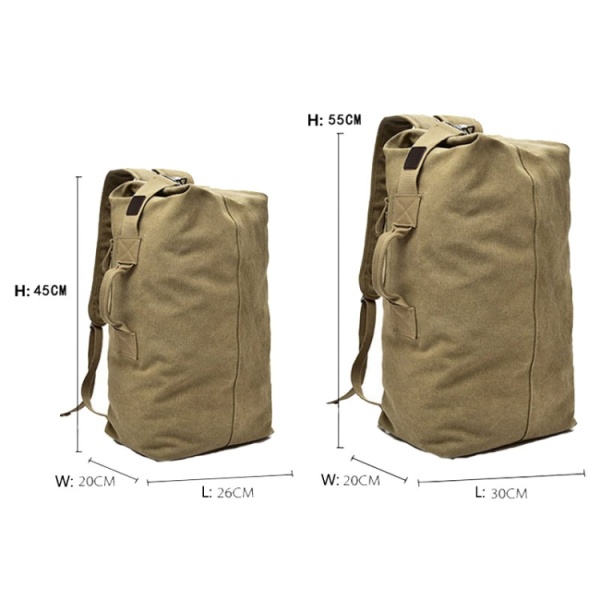 FM308 Canvasryggsäck 35L – Dubbelaxel - Bild 8