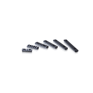 Hera Polymer Picatinny M-Lok Rail System Black 6pcs