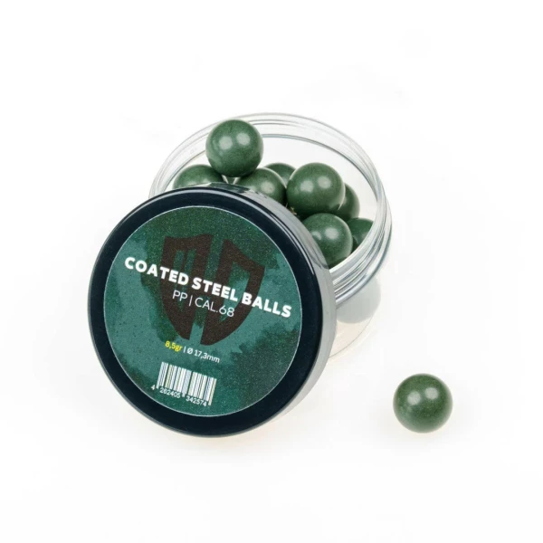 20 x Coated Steel Balls | 8,5g | Kal. 68