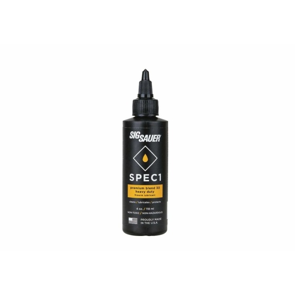 Sig Sauer Spec1 Premium Blend Synthetic Firearm Lubricant 30WT 4oz