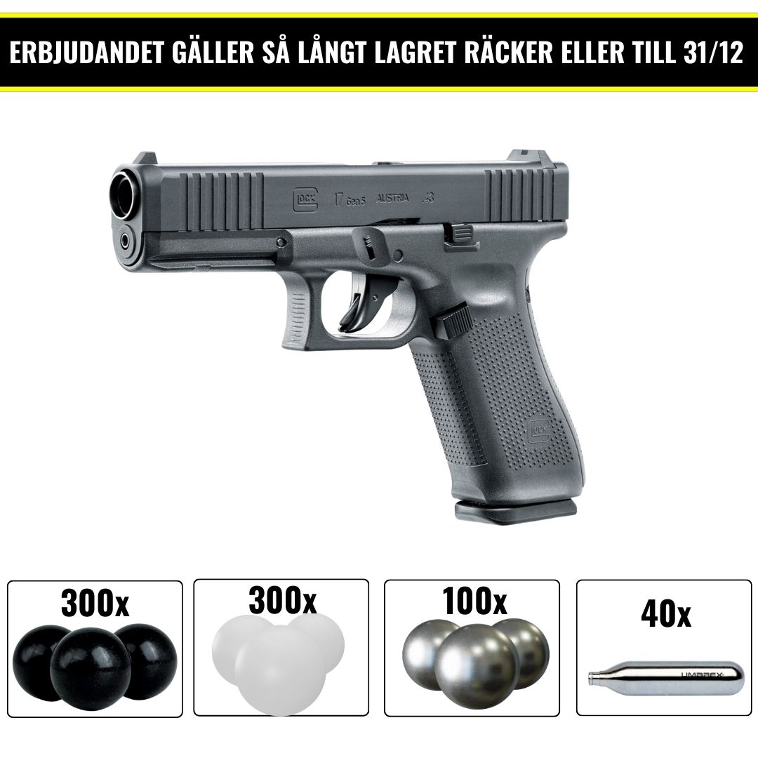 GLOCK 17 GEN5 T4E .43 | PAKETERBJUDANDE