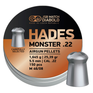 JSB Hades Monster 5,50mm / .22 - 1,645g 150st