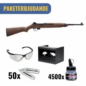 Crosman M1 Full/Semi Auto 4,5mm BB Paketerbjudande