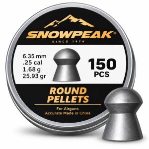 Snowpeak Round Pellets 6,35mm (1,68g) 150st